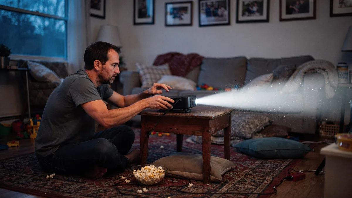 Portable Projectors for Family Movie Nights - breaking